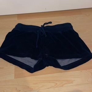 Navy hard tail shorts